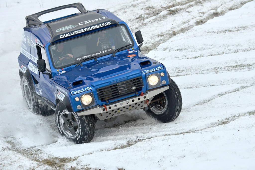 Lidt sne test i den nye QT Wildcat 500 Dakar
(Foto: Team Glad)